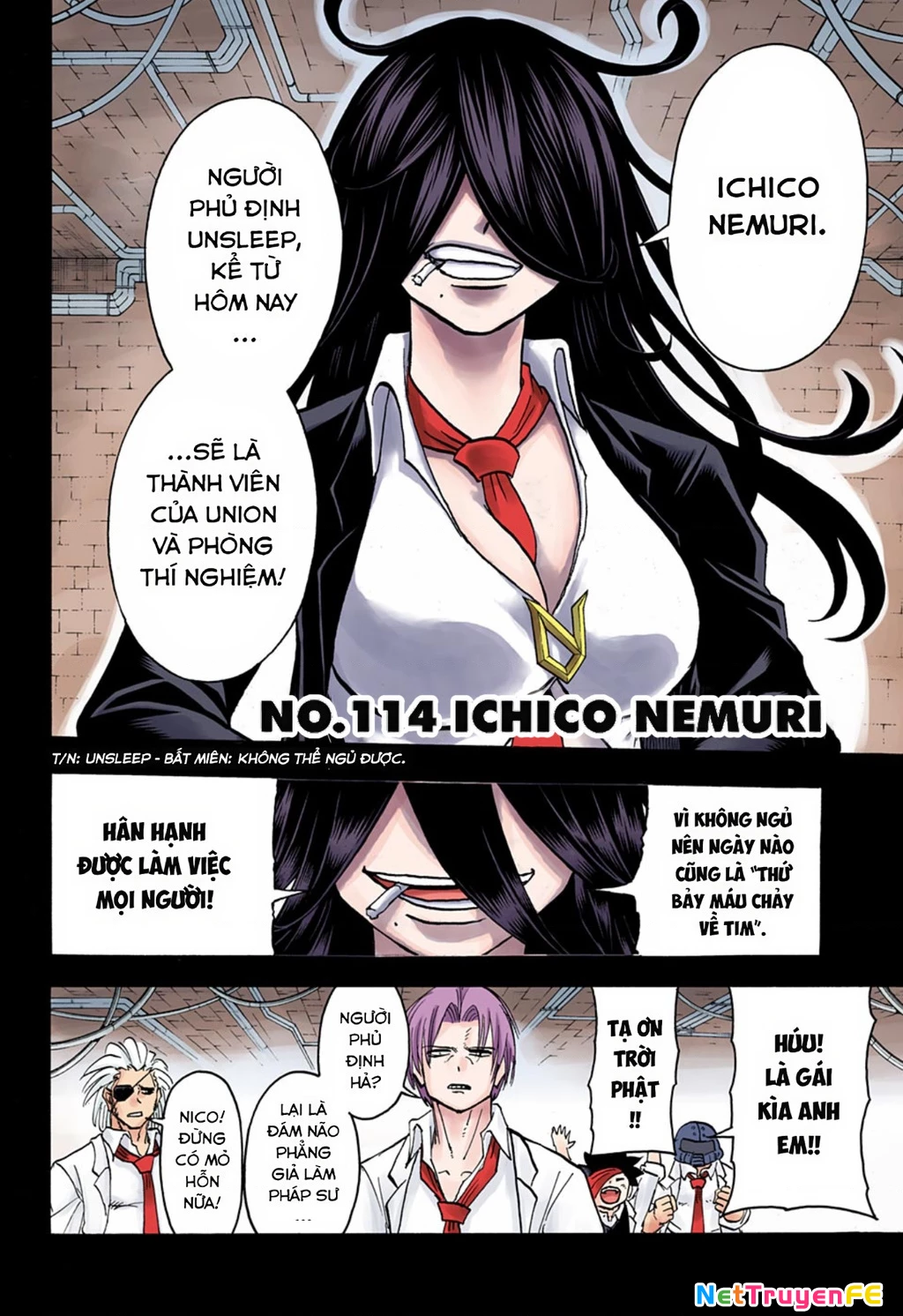 Bất Tử Và Bất Hạnh Bản Màu (Full Hd) Chapter 114 - Trang 2