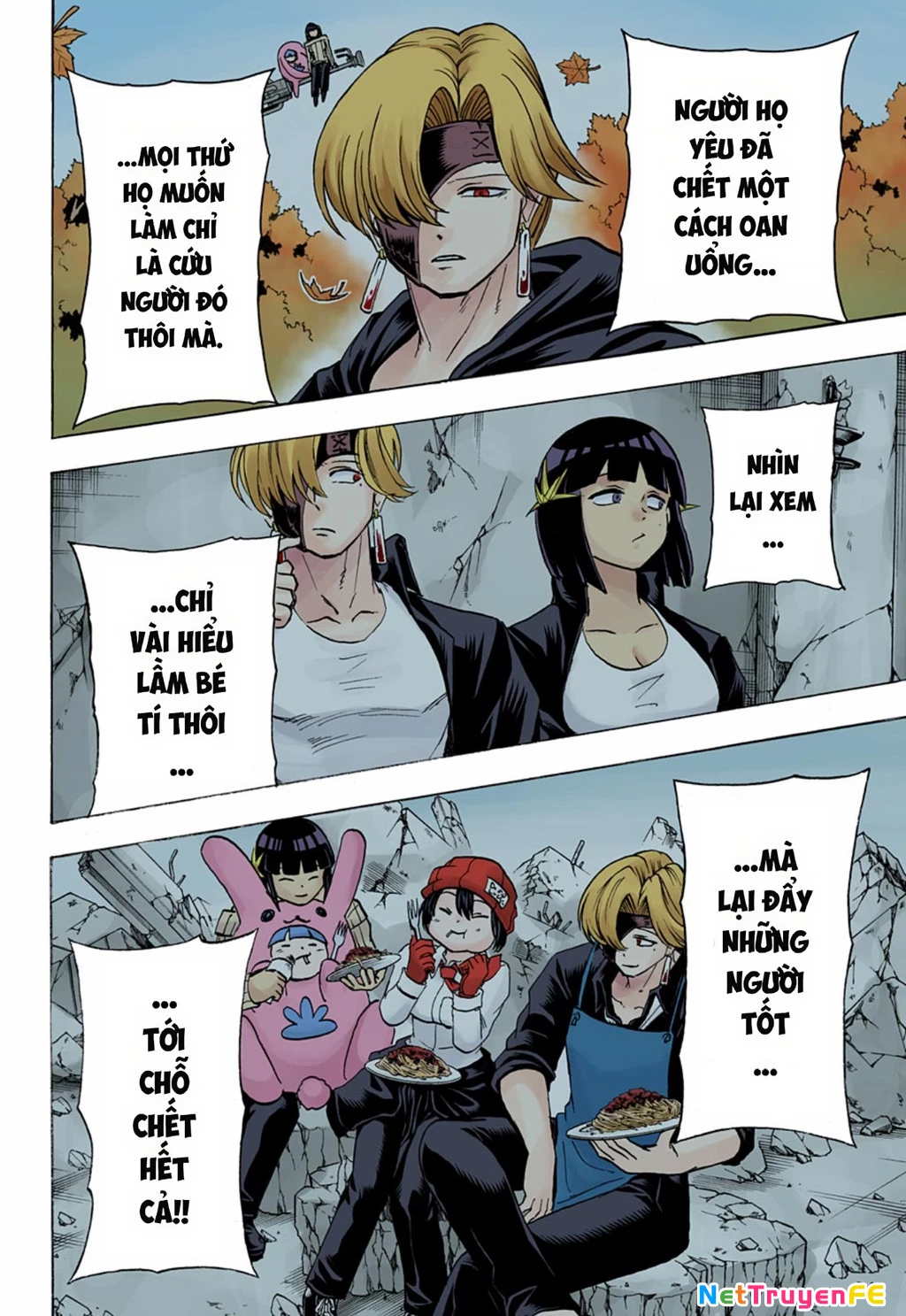 Bất Tử Và Bất Hạnh Bản Màu (Full Hd) Chapter 117 - Trang 2