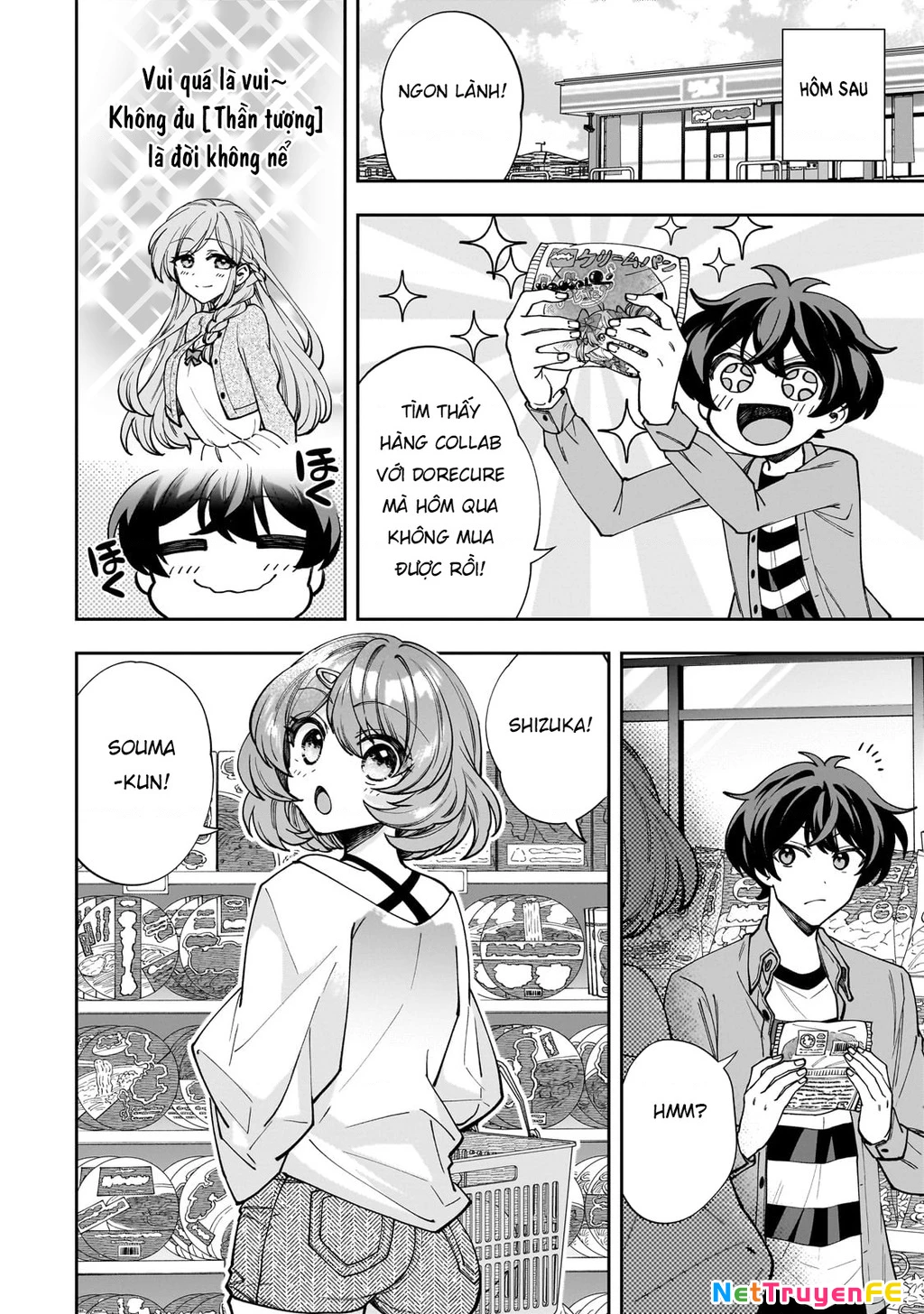 Net no "Oshi" to Real no "Oshi" ga Tonari ni Hikkoshite Kita Chapter 2 - Trang 2