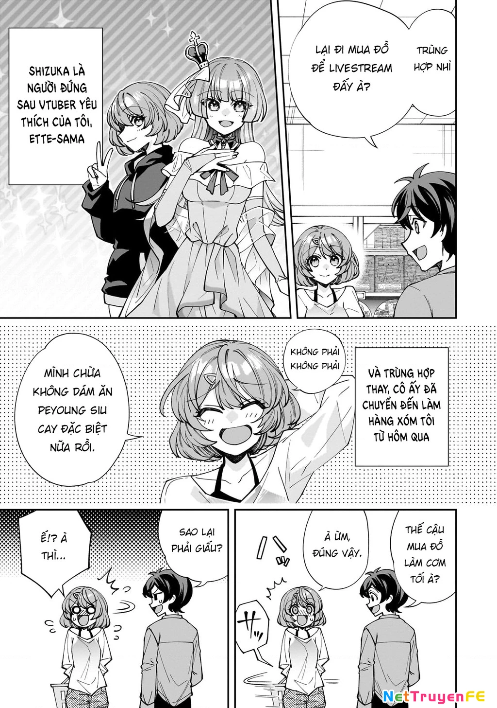 Net no "Oshi" to Real no "Oshi" ga Tonari ni Hikkoshite Kita Chapter 2 - Trang 2