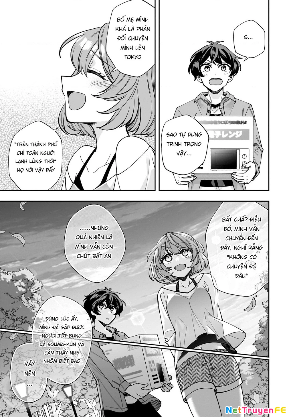 Net no "Oshi" to Real no "Oshi" ga Tonari ni Hikkoshite Kita Chapter 2 - Trang 2