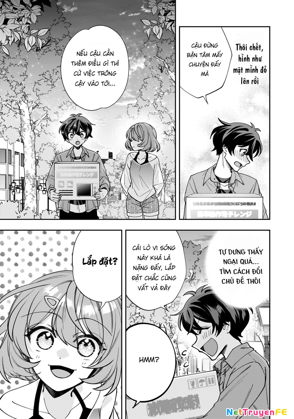Net no "Oshi" to Real no "Oshi" ga Tonari ni Hikkoshite Kita Chapter 2 - Trang 2