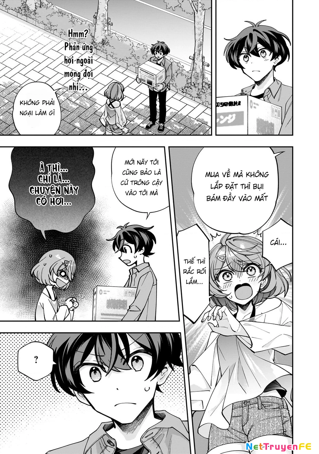 Net no "Oshi" to Real no "Oshi" ga Tonari ni Hikkoshite Kita Chapter 2 - Trang 2