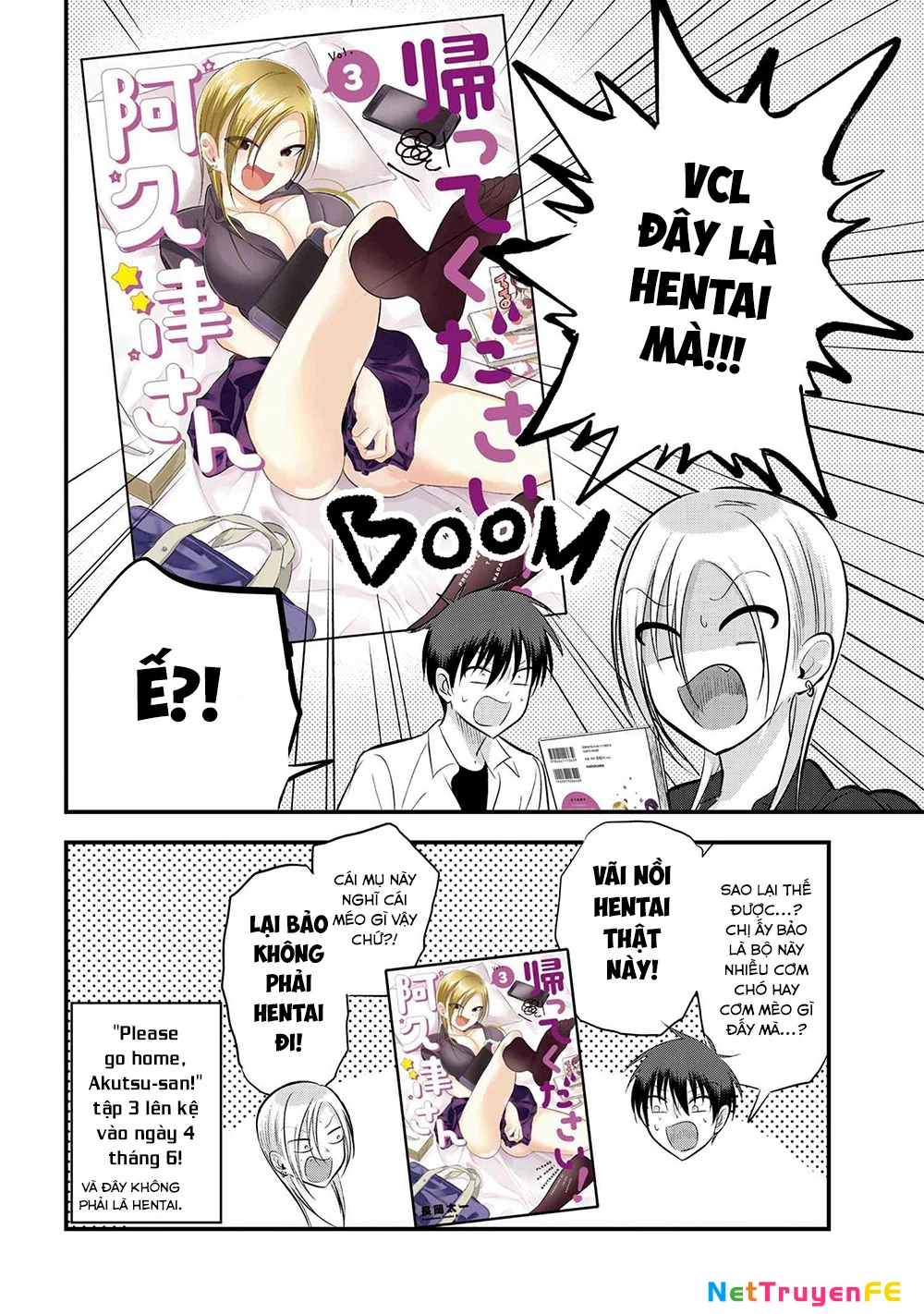 Please Go Home, Akutsu-San! Chapter 69.4 - Trang 2