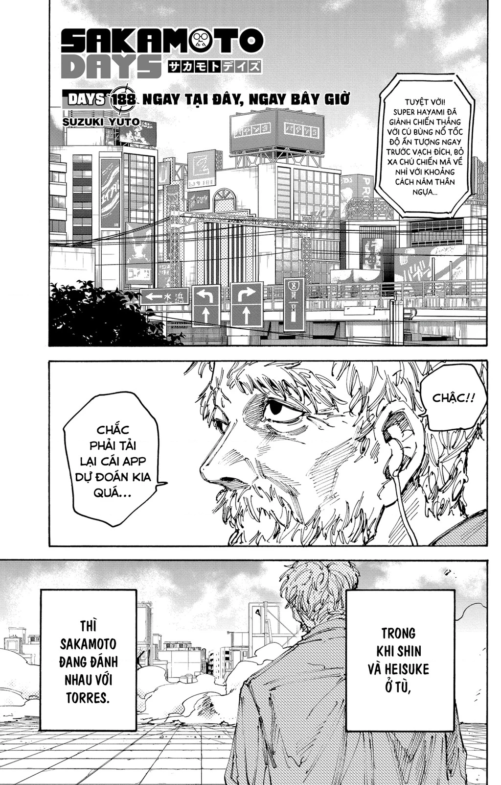 Sakamoto Days Chapter 188 - Trang 4