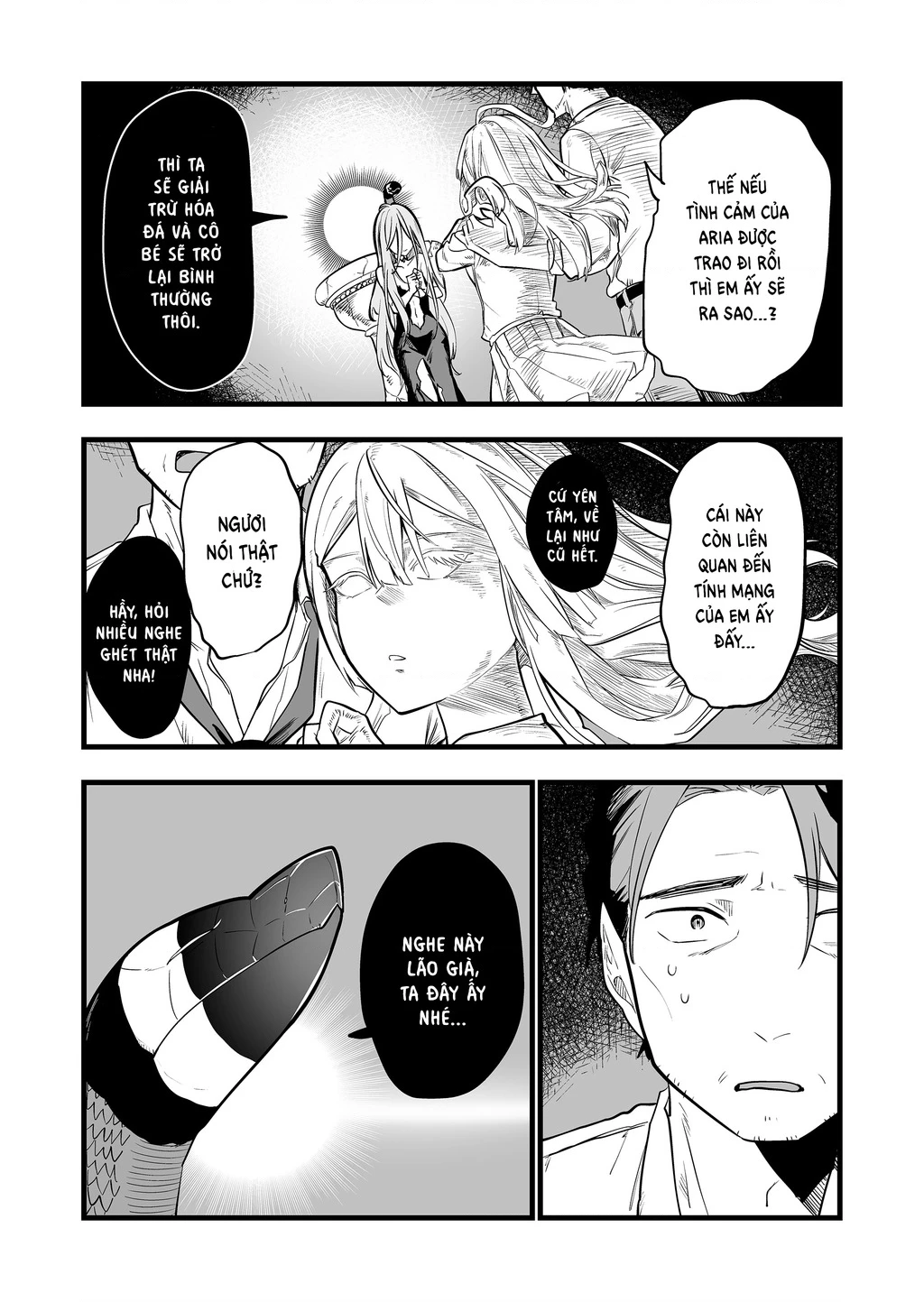 Con Quái Vật Mà Tôi Dạy Dỗ Năm Xưa Đã Hóa Thành Một Thiếu Nữ Xinh Đẹp Và Đến Gặp Tôi. Chapter 23 - Trang 4
