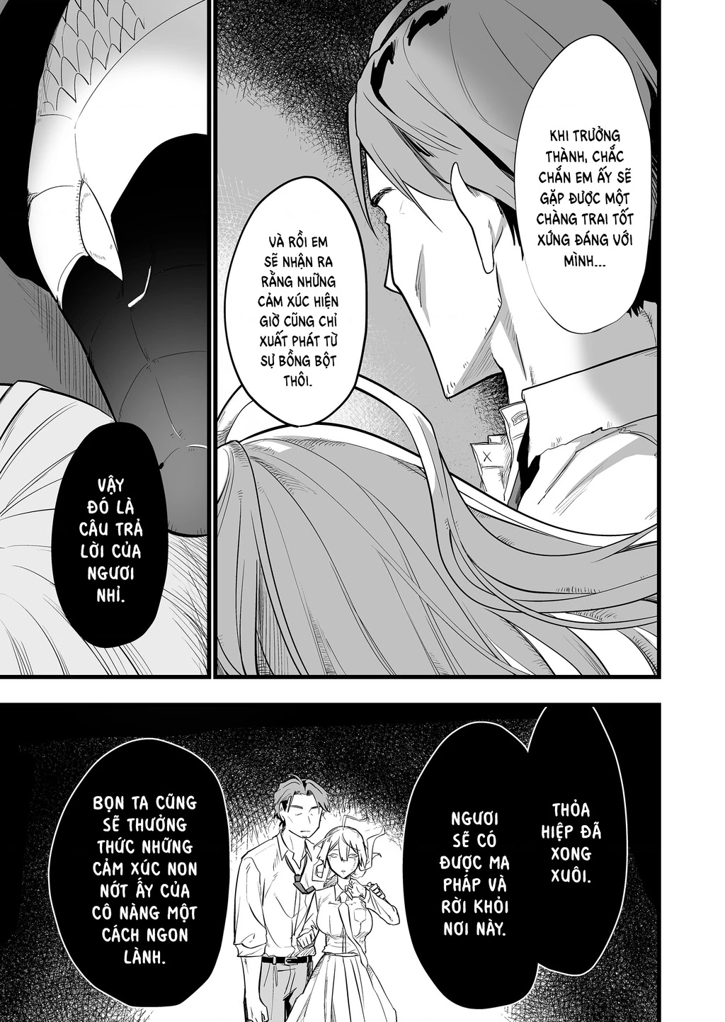 Con Quái Vật Mà Tôi Dạy Dỗ Năm Xưa Đã Hóa Thành Một Thiếu Nữ Xinh Đẹp Và Đến Gặp Tôi. Chapter 23 - Trang 4