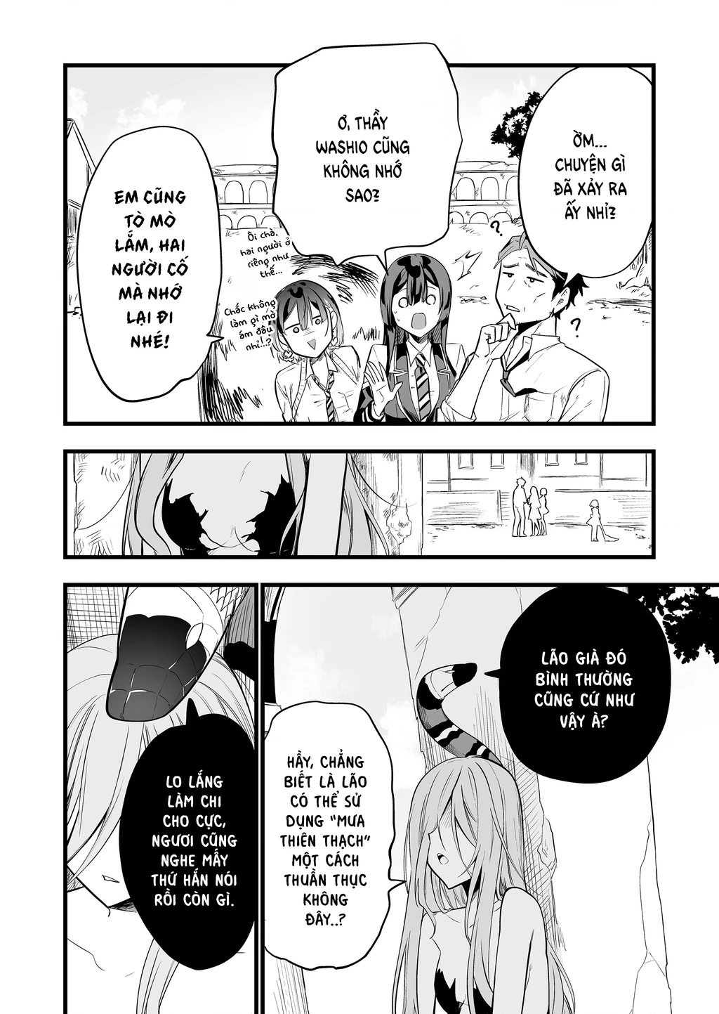Con Quái Vật Mà Tôi Dạy Dỗ Năm Xưa Đã Hóa Thành Một Thiếu Nữ Xinh Đẹp Và Đến Gặp Tôi. Chapter 23 - Trang 4