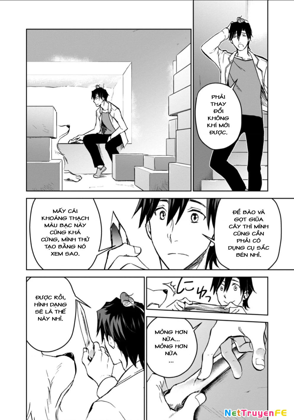 Isekai Ni Otosaretara... Jouka Wa Kihon! - Rơi Vào Dị Giới, Tôi Chủ Yếu Đi Thanh Tẩy! Chapter 8 - Trang 2