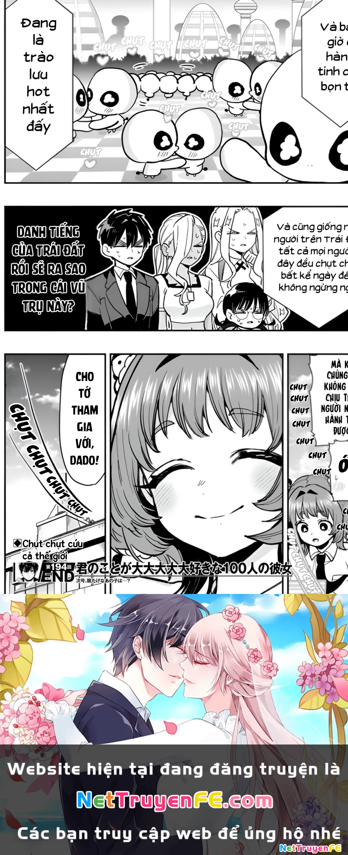 Kimi No Koto Ga Dai Dai Dai Dai Daisuki Na 100-Ri No Kanojo Chapter 194 - Trang 3