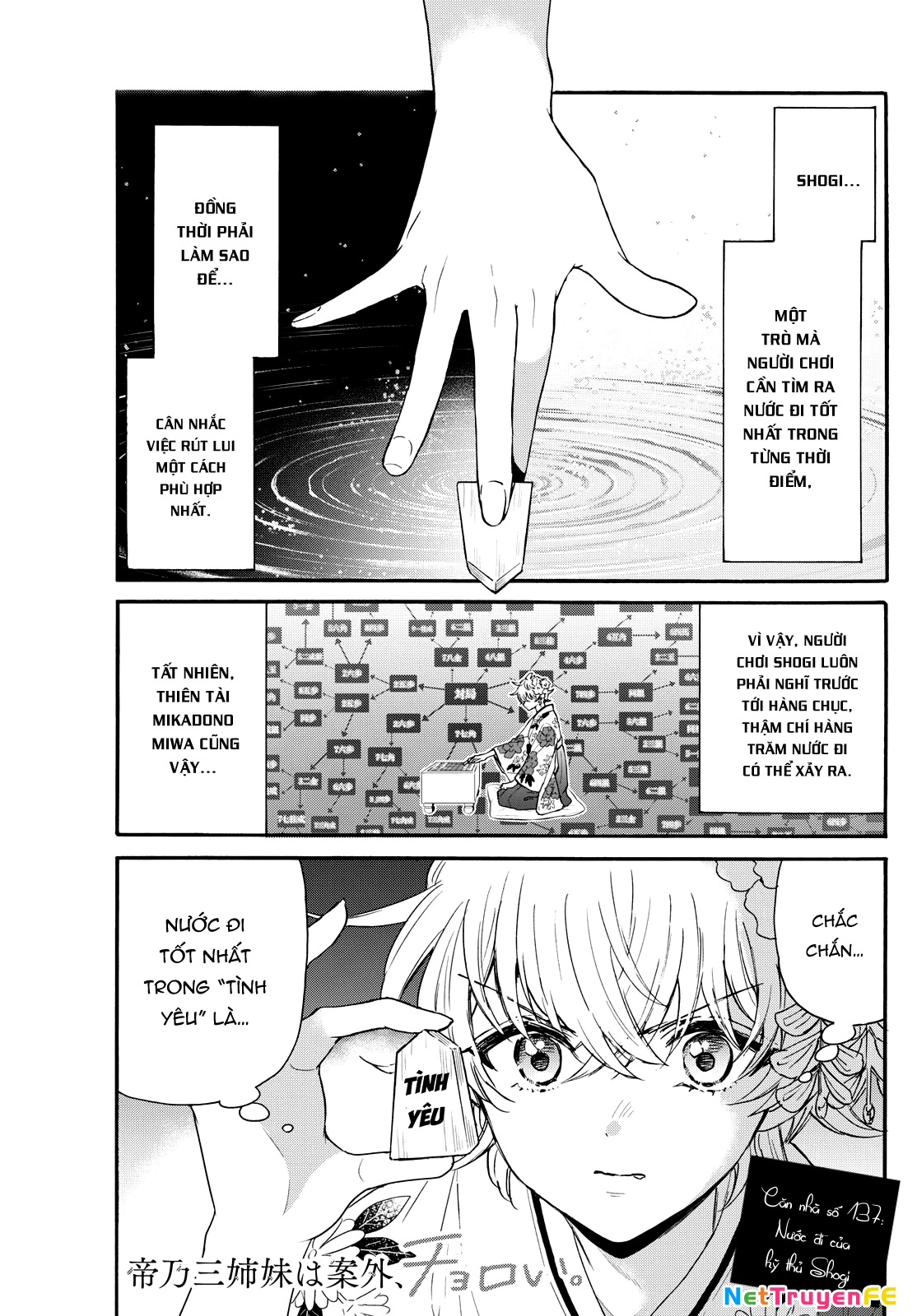 Ba Chị Em Nhà Mikadono Dễ Đối Phó Thật Đấy Chapter 137 - Trang 4