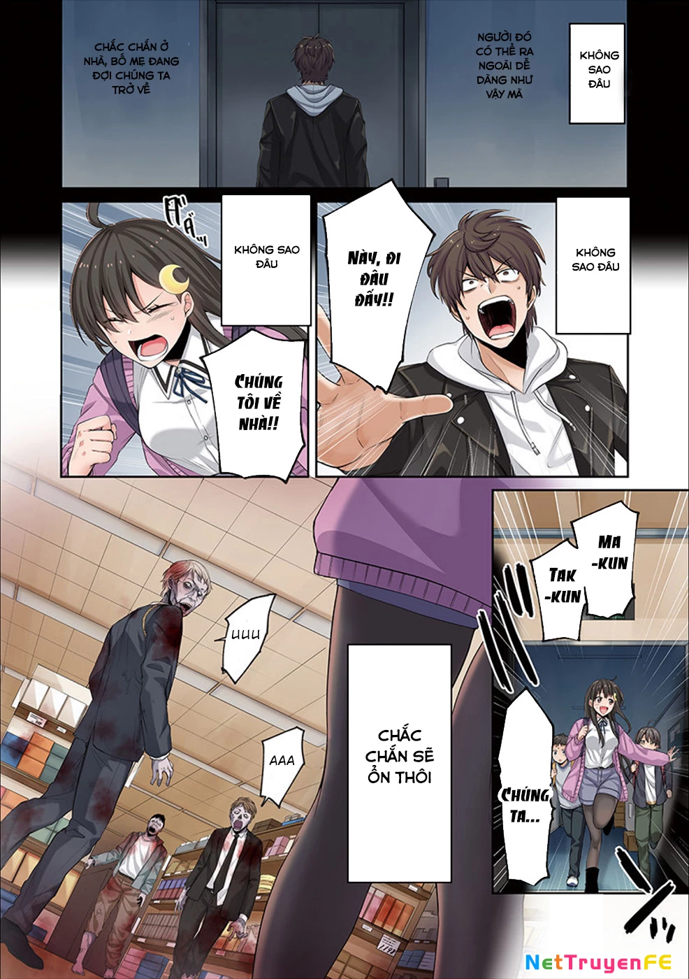 Zombie no Afureta Sekai Ore Dake ga Osowarenai Chapter 3 - Trang 3