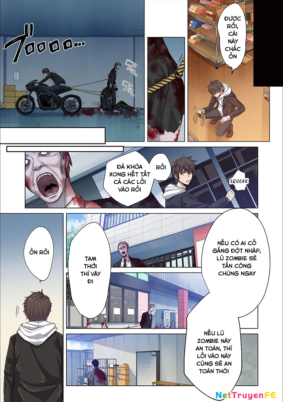 Zombie no Afureta Sekai Ore Dake ga Osowarenai Chapter 4 - Trang 3