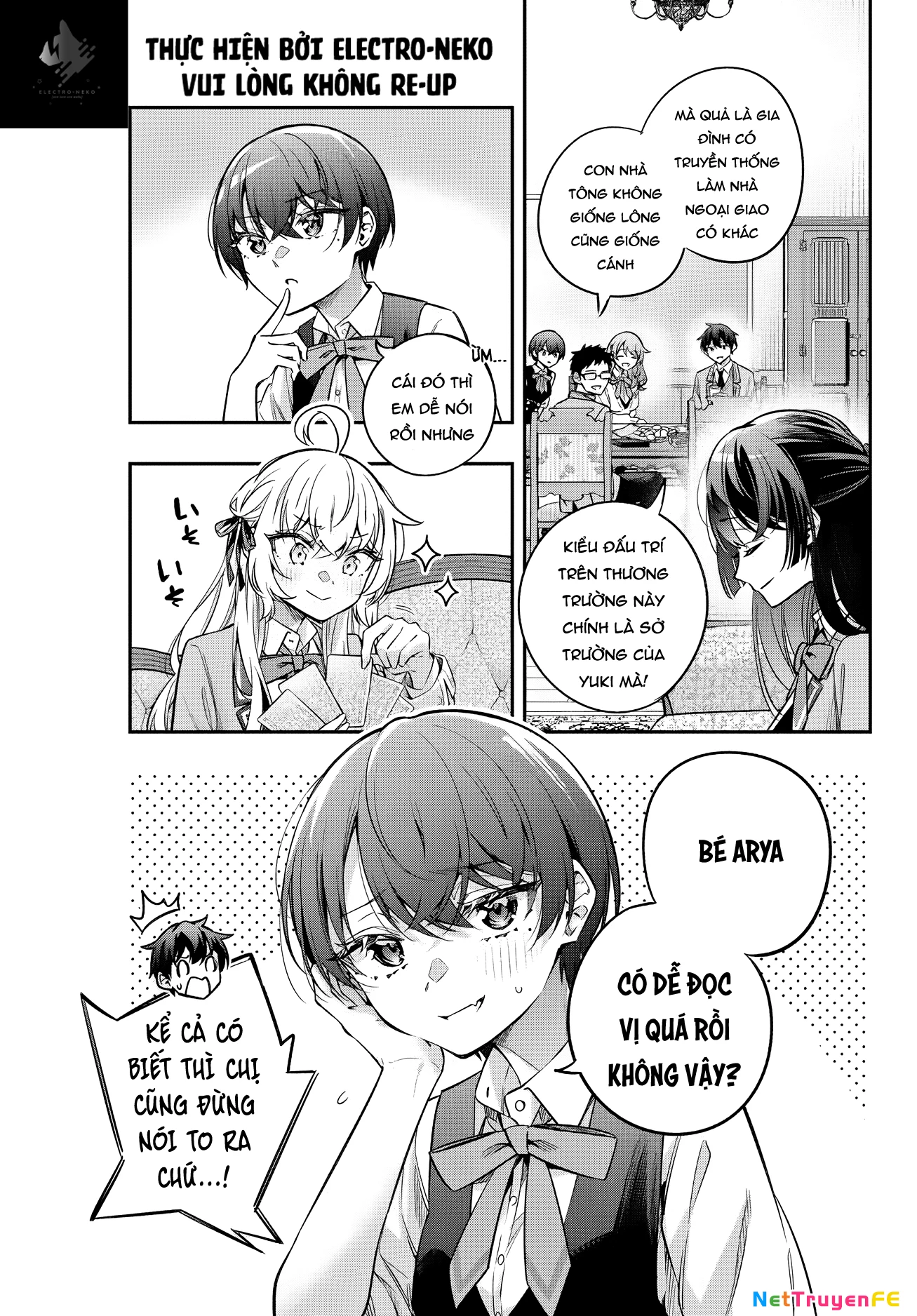 Arya-san bàn bên thi thoảng lại thả thính tôi bằng tiếng Nga Chapter 47 - Trang 3