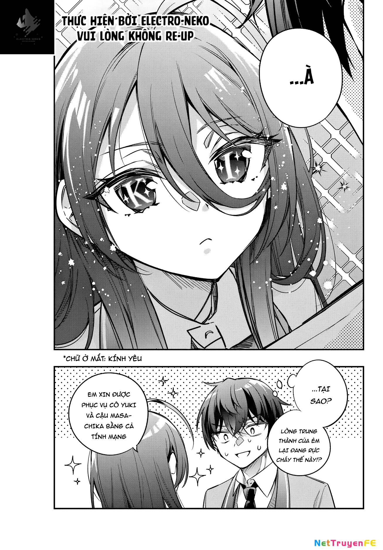 Arya-san bàn bên thi thoảng lại thả thính tôi bằng tiếng Nga Chapter 47 - Trang 3