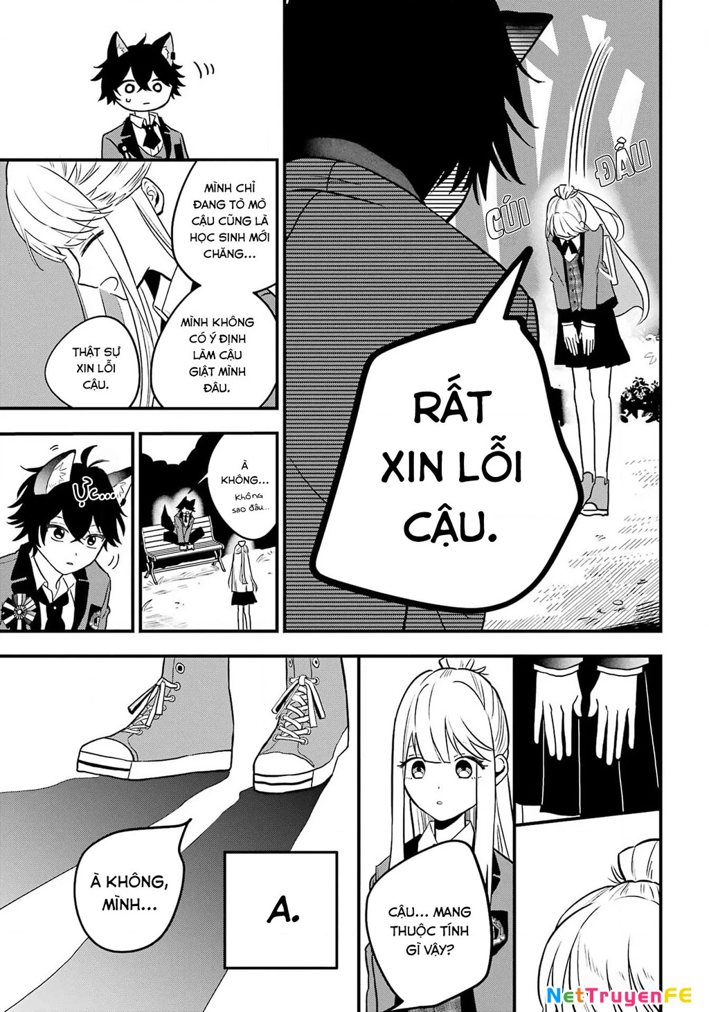 Bí mật của cậu người sói Chapter 1 - Trang 3