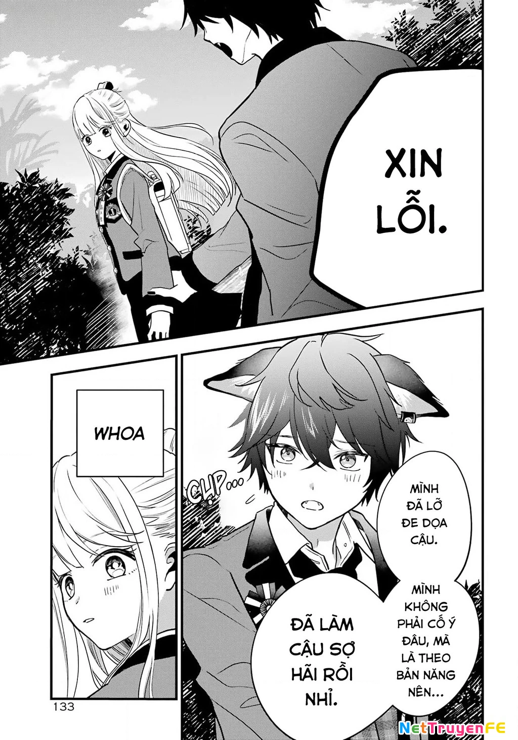 Bí mật của cậu người sói Chapter 1 - Trang 3