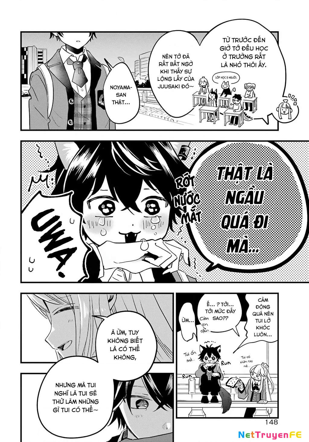 Bí mật của cậu người sói Chapter 1 - Trang 3