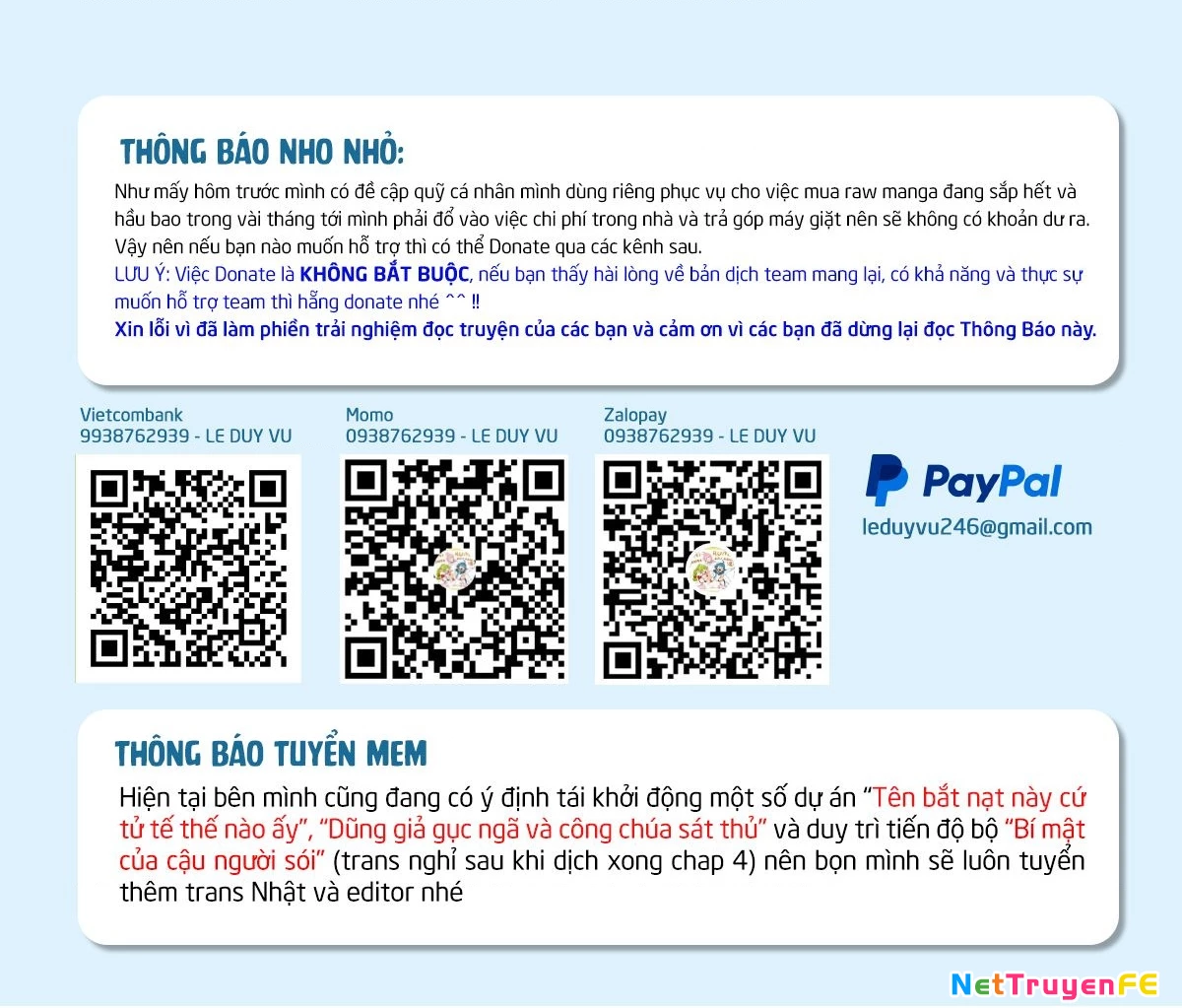 Bí mật của cậu người sói Chapter 2 - Trang 3