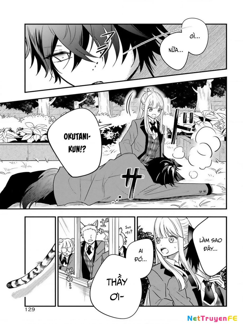 Bí mật của cậu người sói Chapter 2 - Trang 3