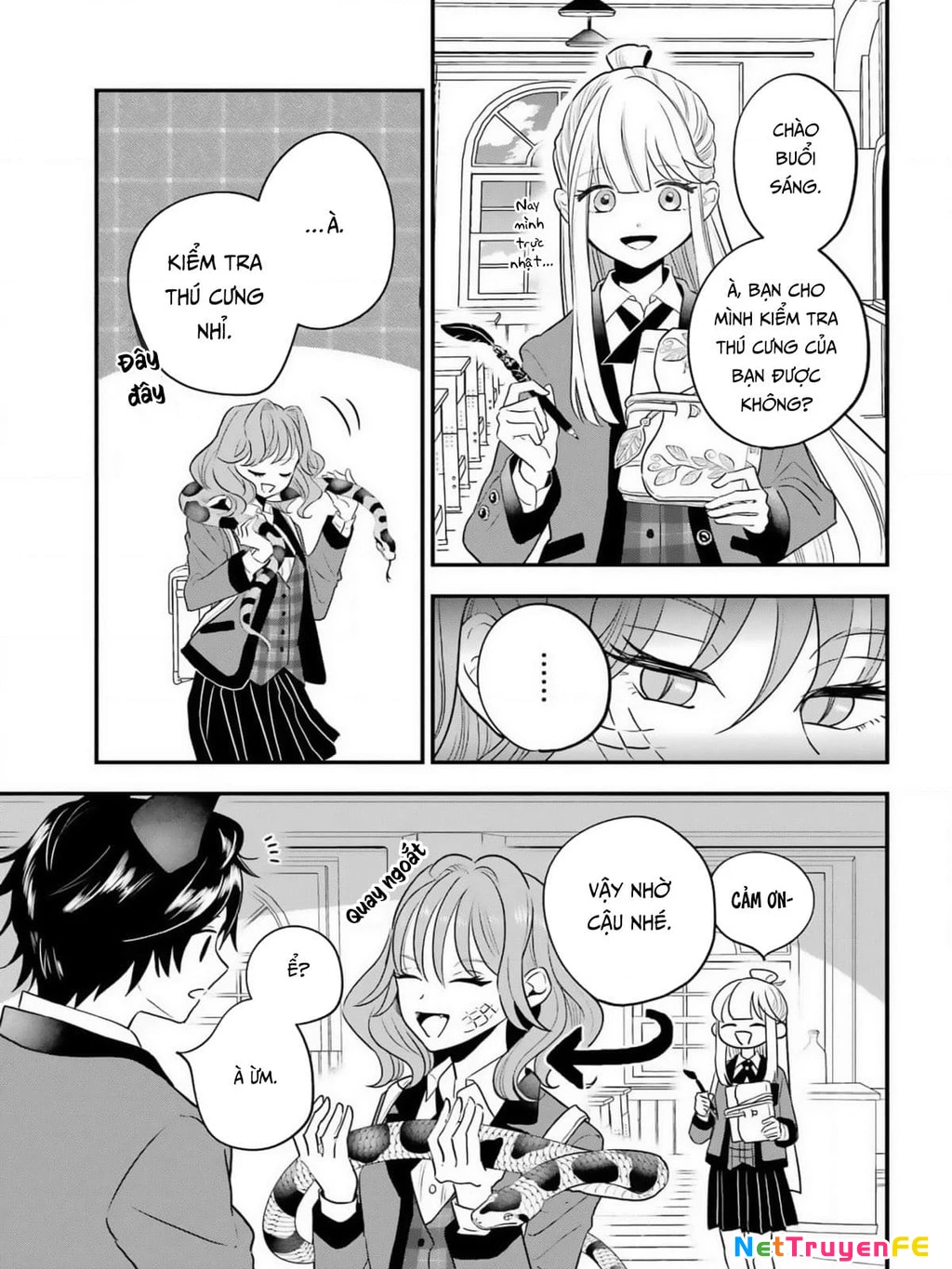 Bí mật của cậu người sói Chapter 2 - Trang 3