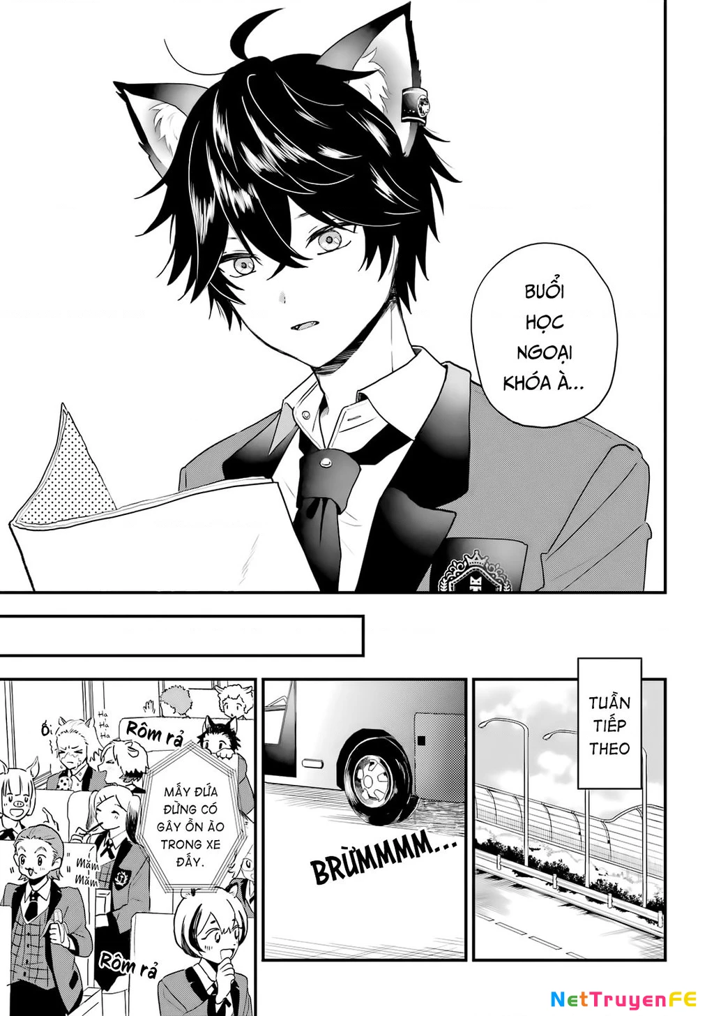 Bí mật của cậu người sói Chapter 4 - Trang 3