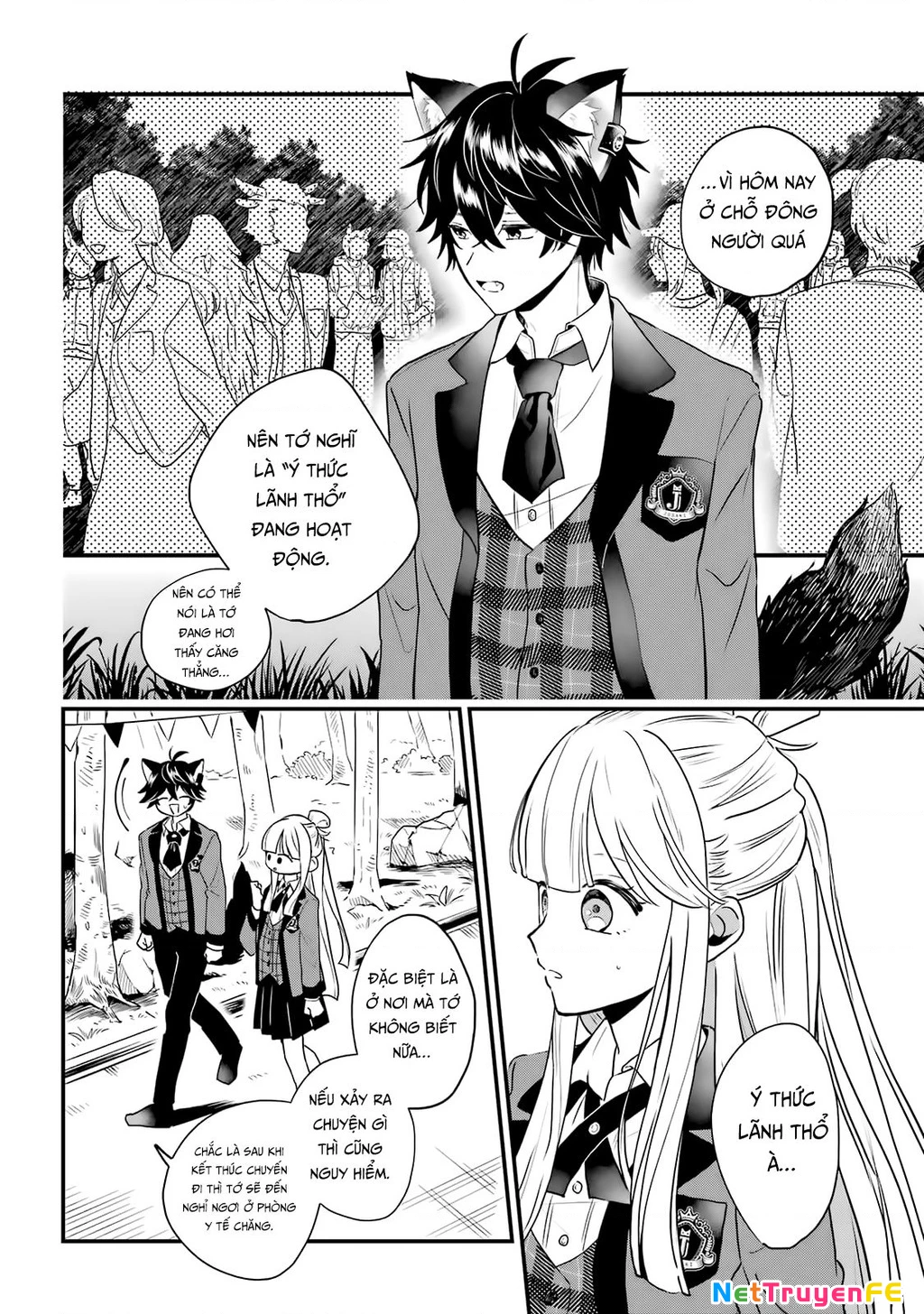 Bí mật của cậu người sói Chapter 4 - Trang 3