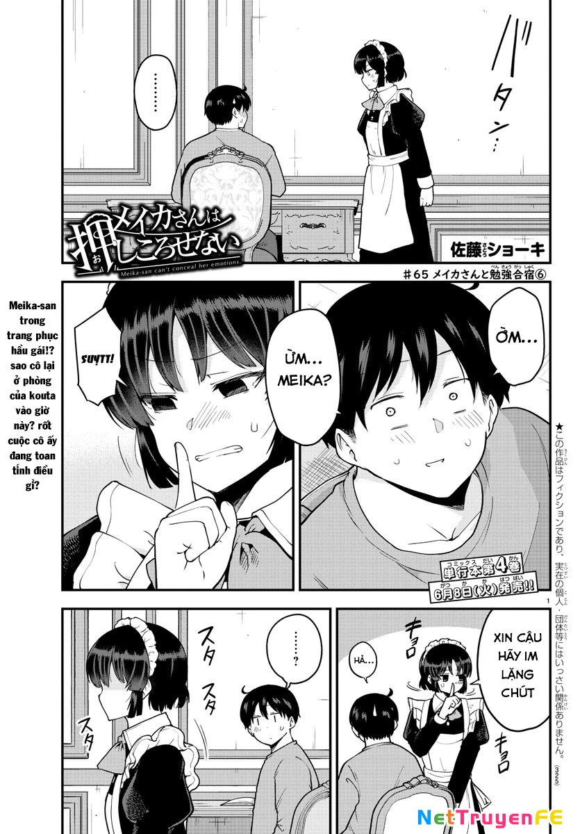 Meika-San Can't Conceal Her Emotions Chapter 65 - Trang 4