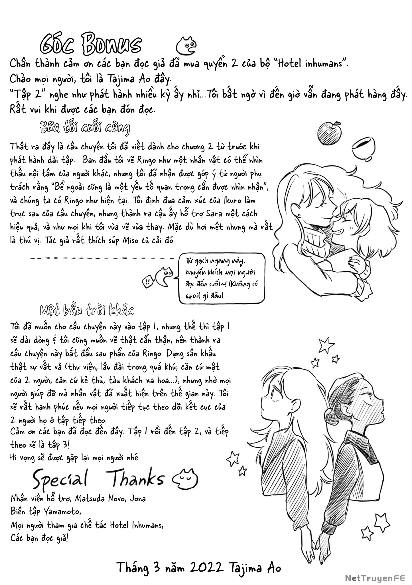 Hotel Inhumans Chapter 12.5 - Trang 2