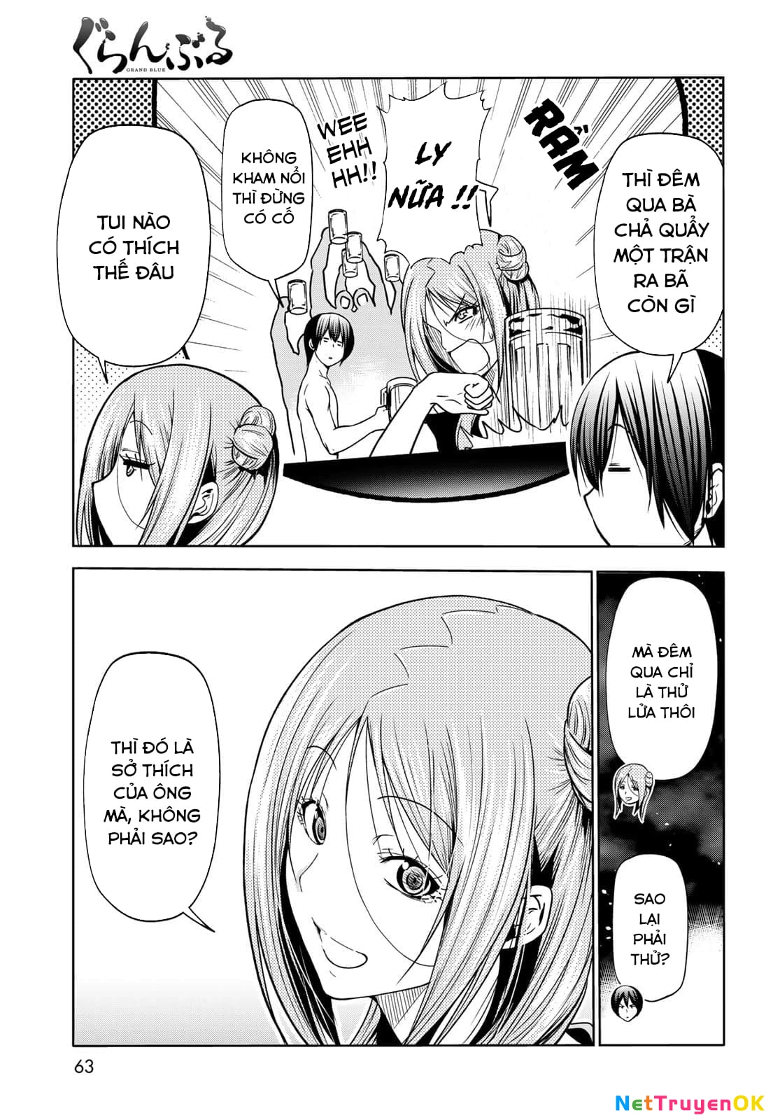 Grand Blue - Cô Gái Thích Lặn Chapter 71 - Trang 2