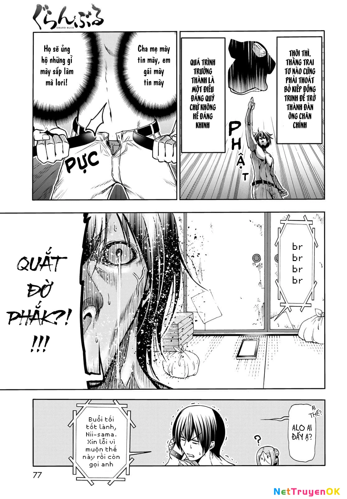 Grand Blue - Cô Gái Thích Lặn Chapter 71 - Trang 2