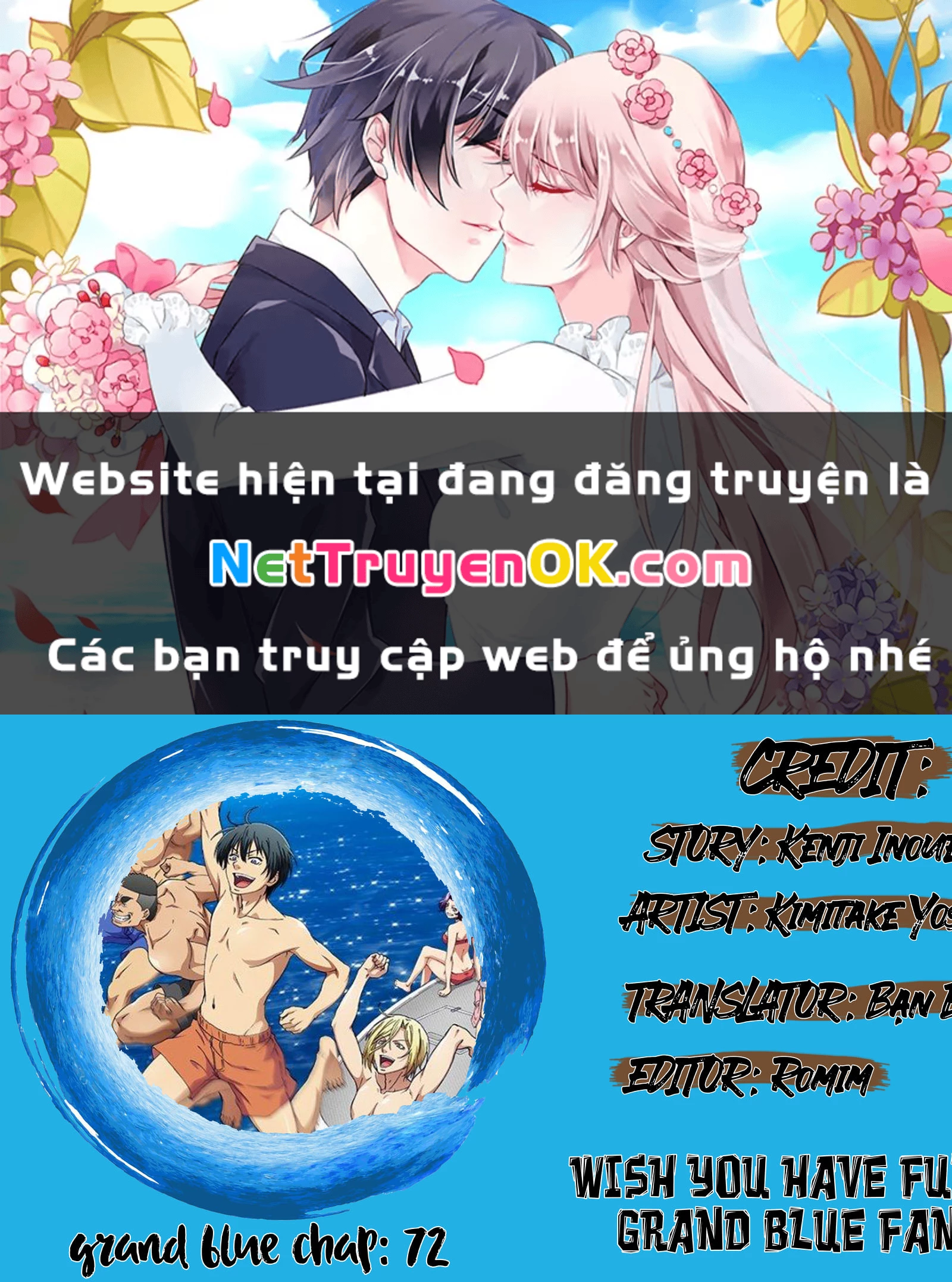 Grand Blue - Cô Gái Thích Lặn Chapter 72 - Trang 2