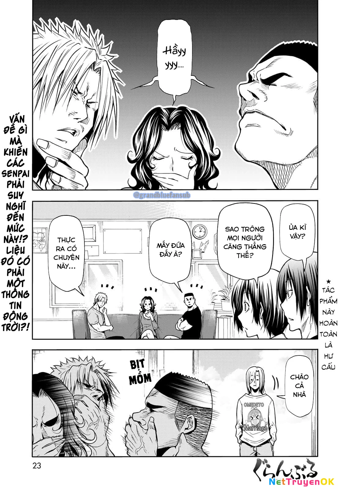 Grand Blue - Cô Gái Thích Lặn Chapter 72 - Trang 2