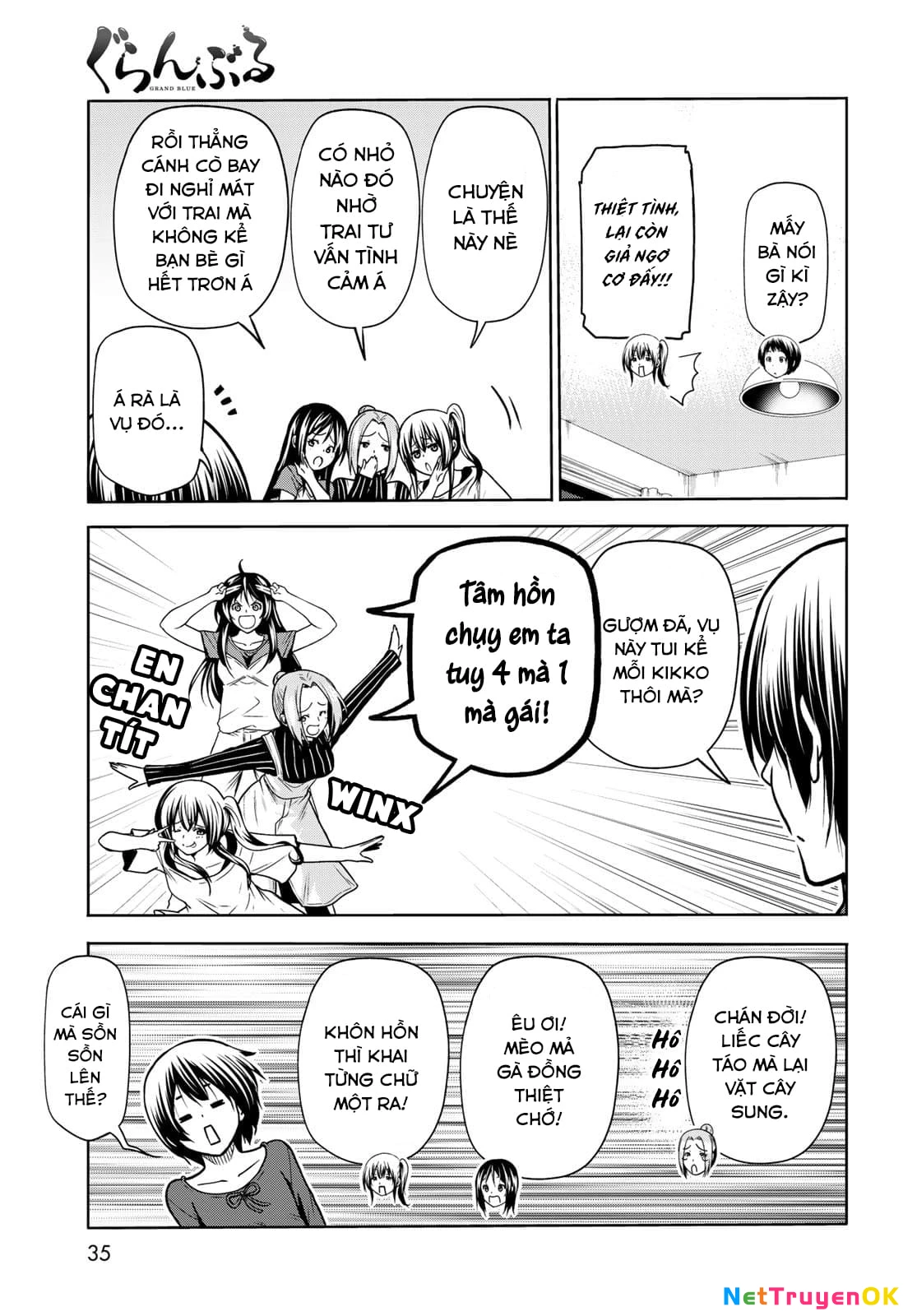 Grand Blue - Cô Gái Thích Lặn Chapter 72 - Trang 2