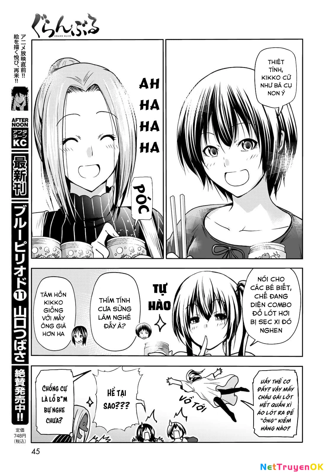 Grand Blue - Cô Gái Thích Lặn Chapter 72 - Trang 2