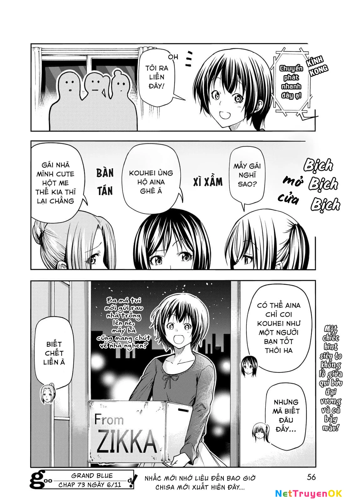 Grand Blue - Cô Gái Thích Lặn Chapter 72 - Trang 2