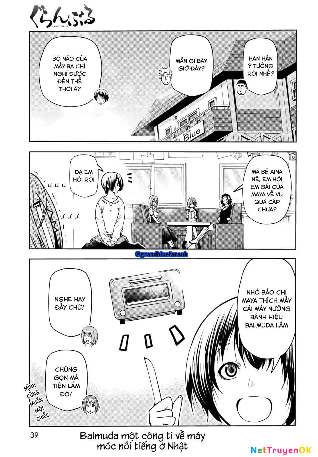 Grand Blue - Cô Gái Thích Lặn Chapter 73 - Trang 2