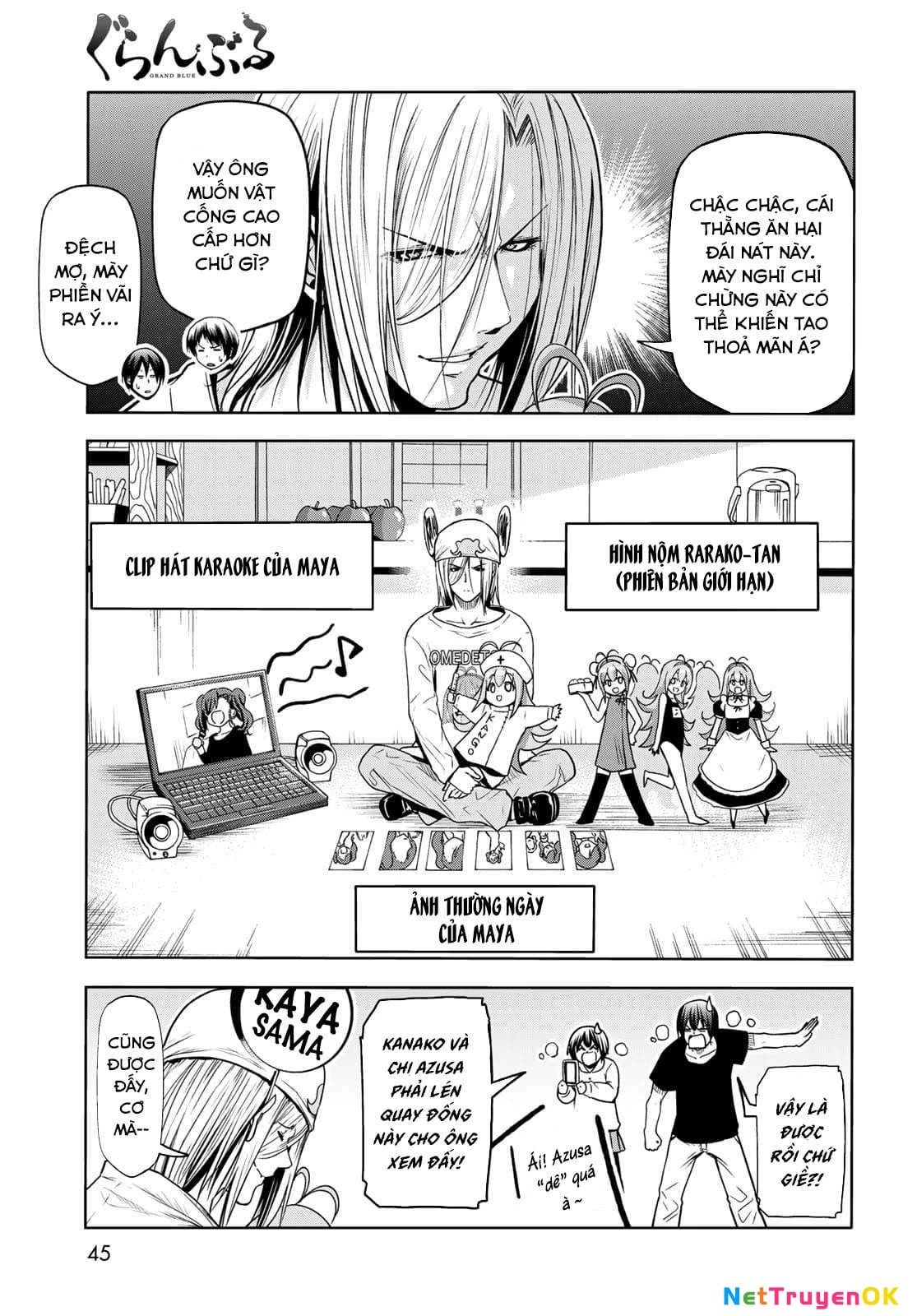 Grand Blue - Cô Gái Thích Lặn Chapter 73 - Trang 2