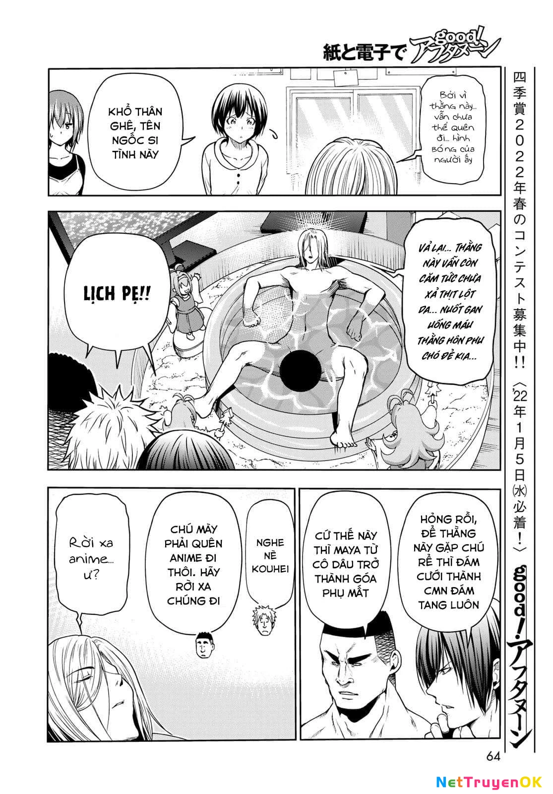 Grand Blue - Cô Gái Thích Lặn Chapter 73 - Trang 2