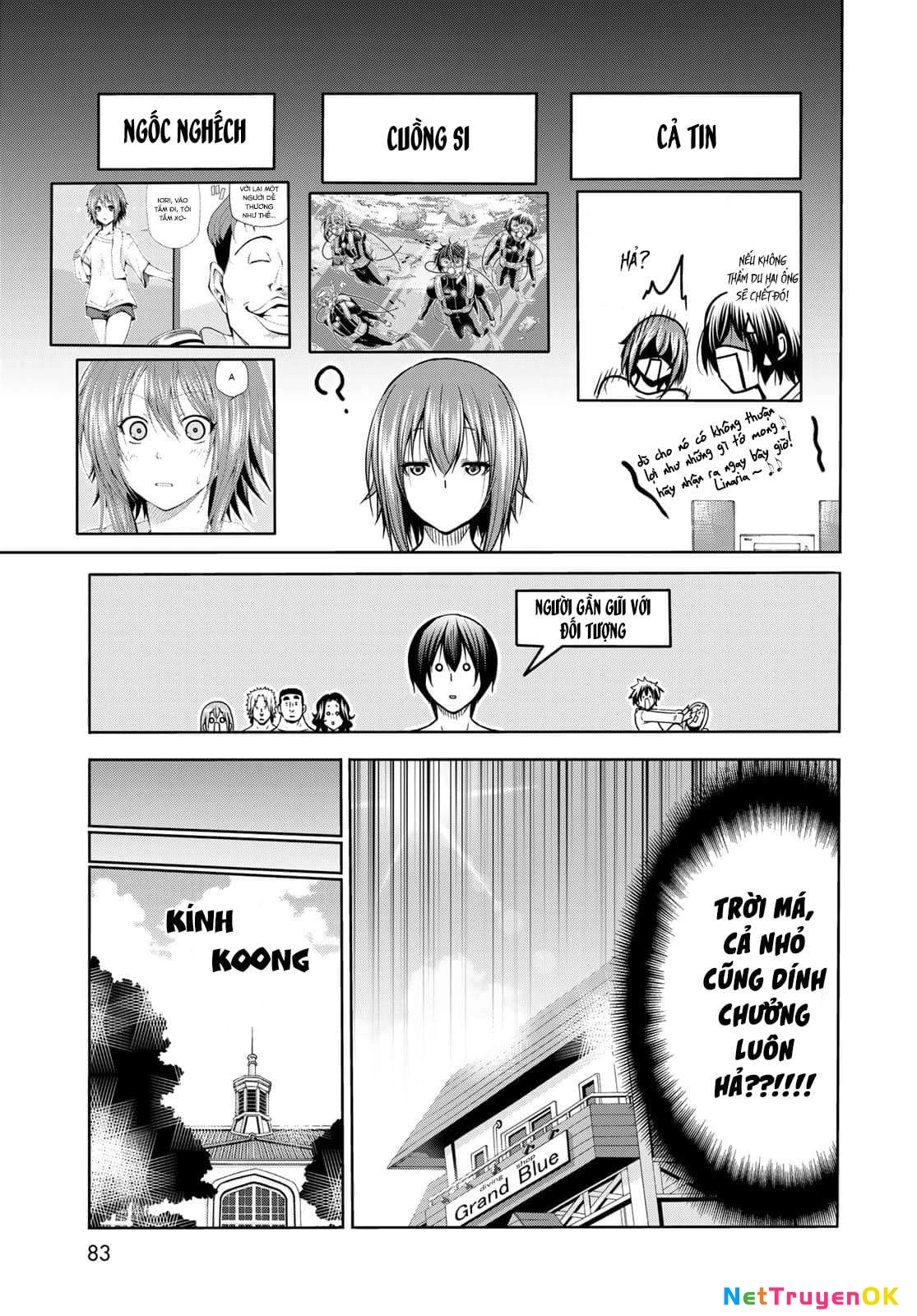Grand Blue - Cô Gái Thích Lặn Chapter 73 - Trang 2
