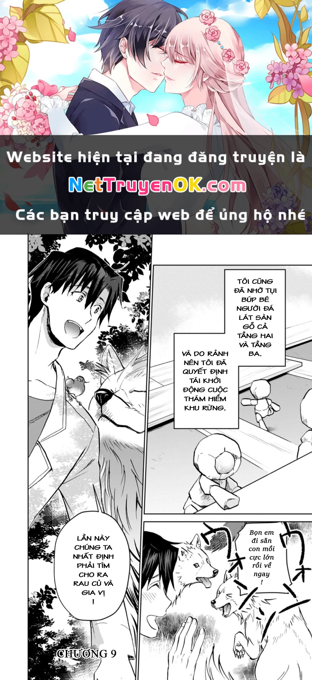 Isekai Ni Otosaretara... Jouka Wa Kihon! - Rơi Vào Dị Giới, Tôi Chủ Yếu Đi Thanh Tẩy! Chapter 9 - Trang 2