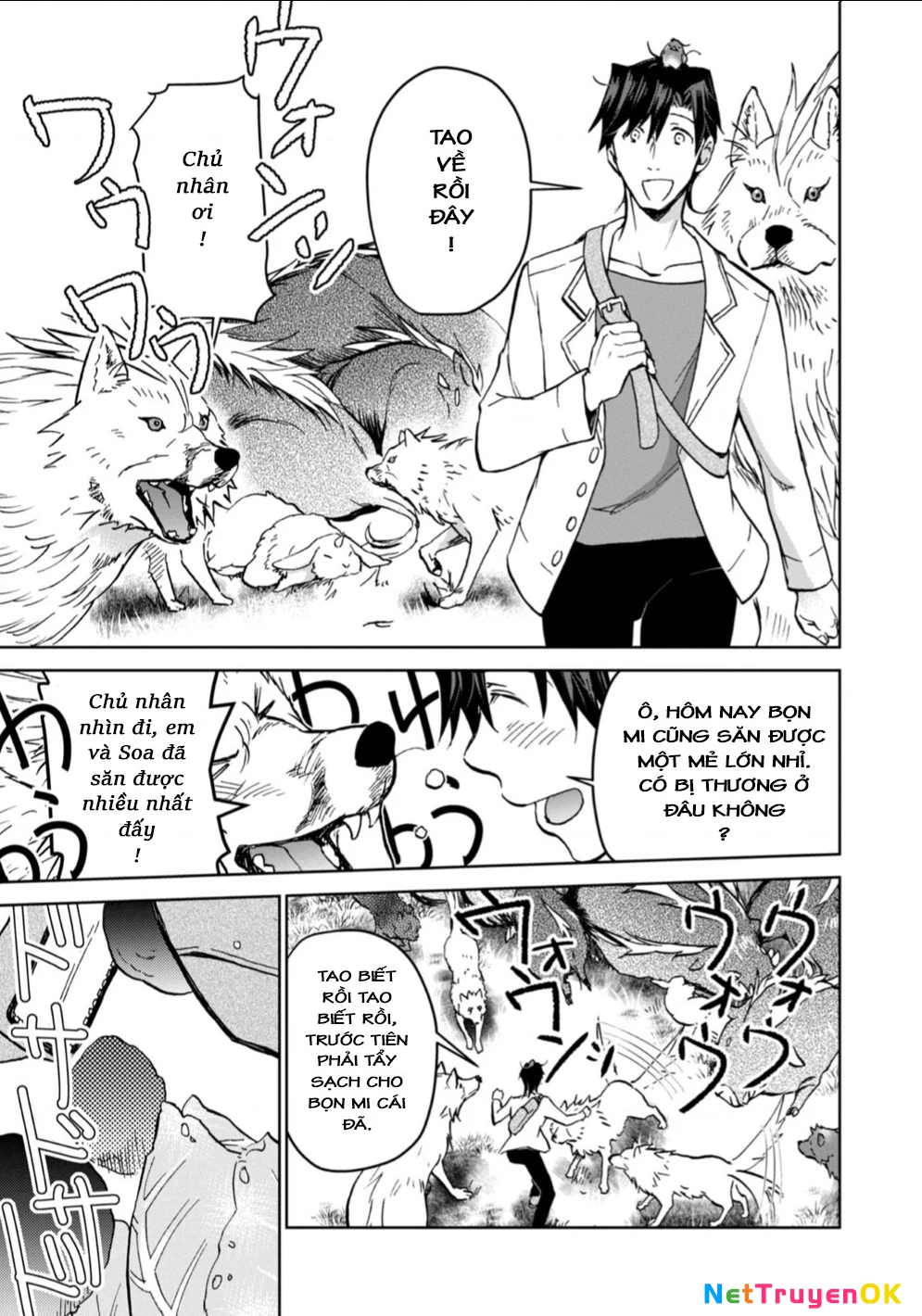 Isekai Ni Otosaretara... Jouka Wa Kihon! - Rơi Vào Dị Giới, Tôi Chủ Yếu Đi Thanh Tẩy! Chapter 9 - Trang 2