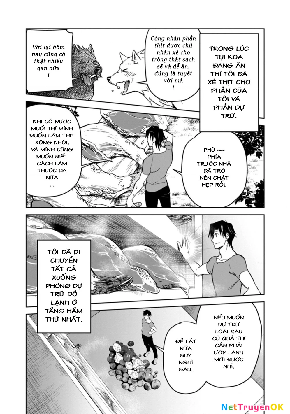 Isekai Ni Otosaretara... Jouka Wa Kihon! - Rơi Vào Dị Giới, Tôi Chủ Yếu Đi Thanh Tẩy! Chapter 9 - Trang 2