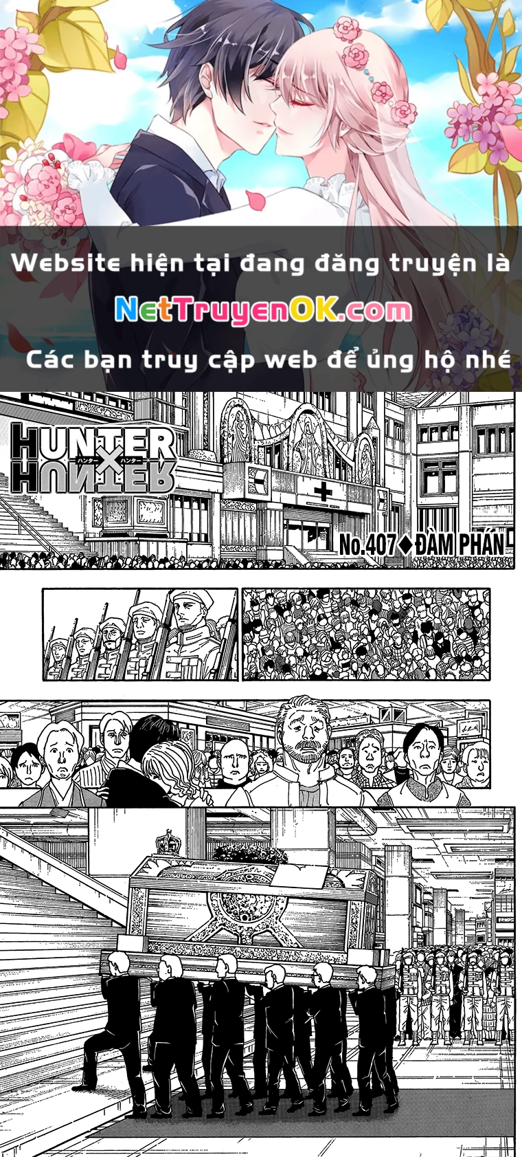 Hunter X Hunter Chapter 407 - Trang 2