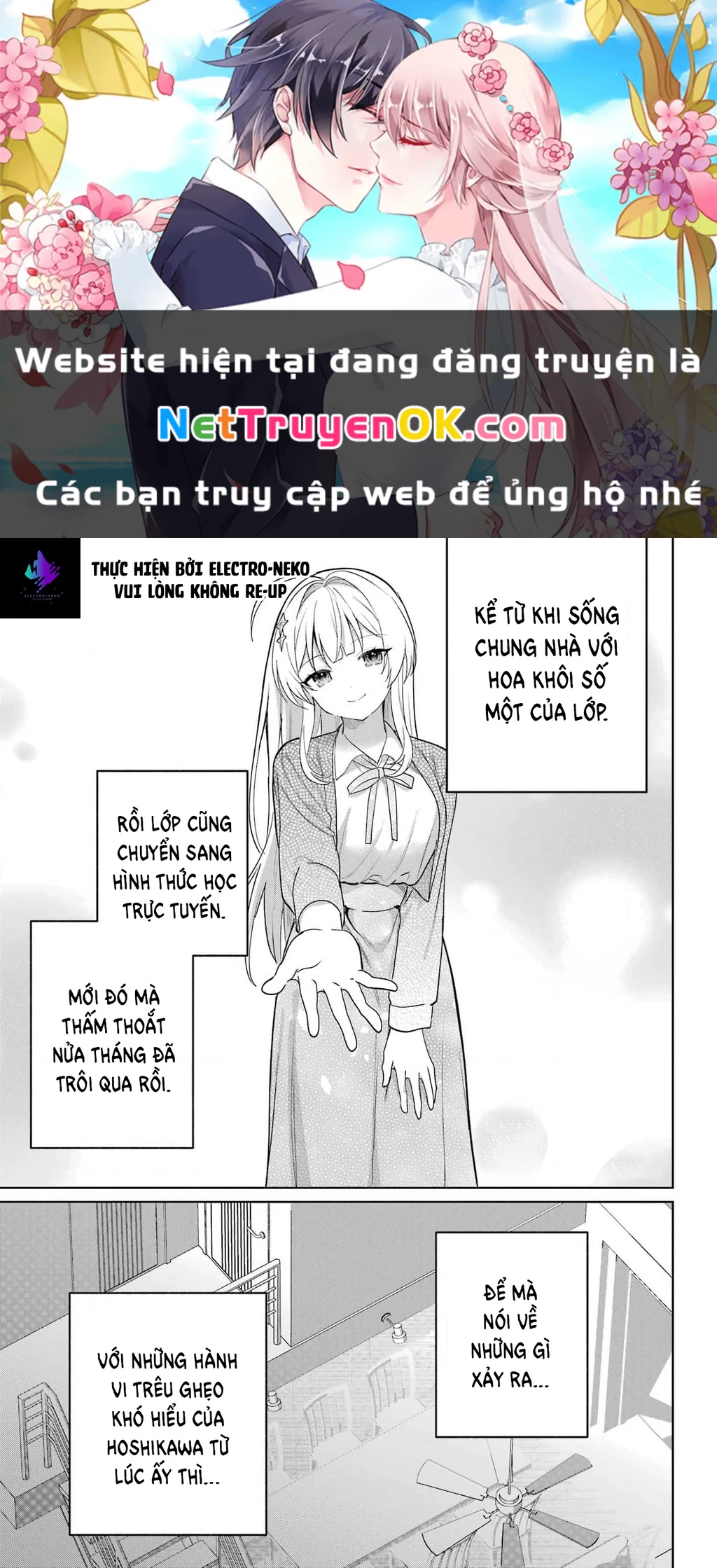 Tôi Sống Chung Với Cô Gái Đẹp Nhất Trường Trong Thời Buổi Học Online Chapter 6 - Trang 2