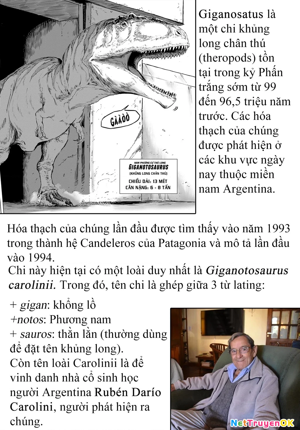 Khu bảo tồn khủng long Chapter 1 - Trang 2