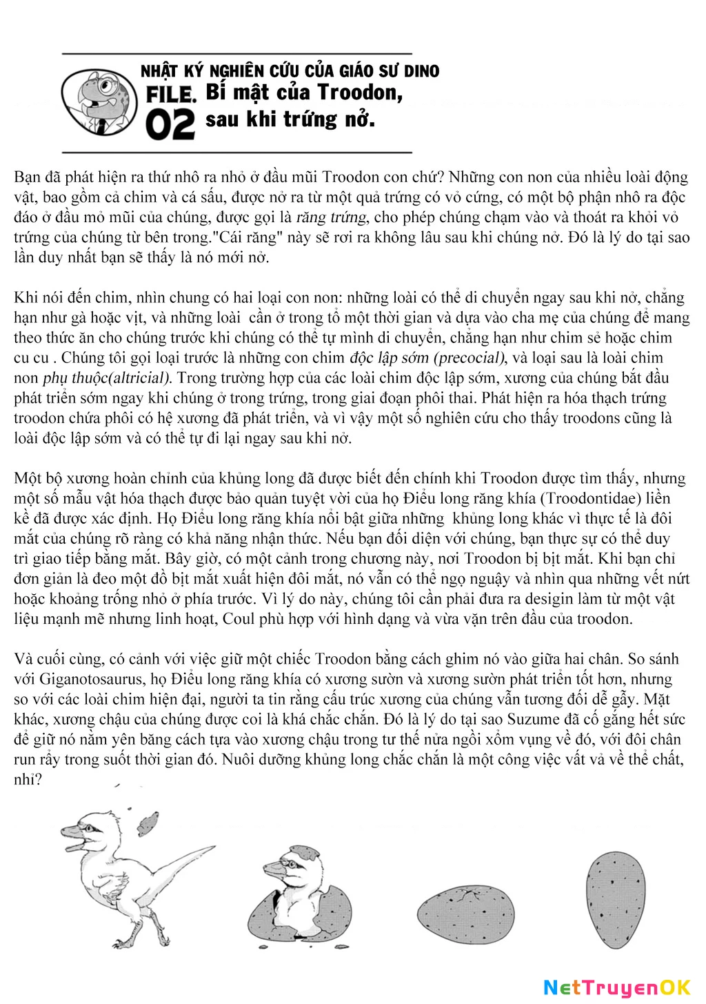 Khu bảo tồn khủng long Chapter 2 - Trang 2