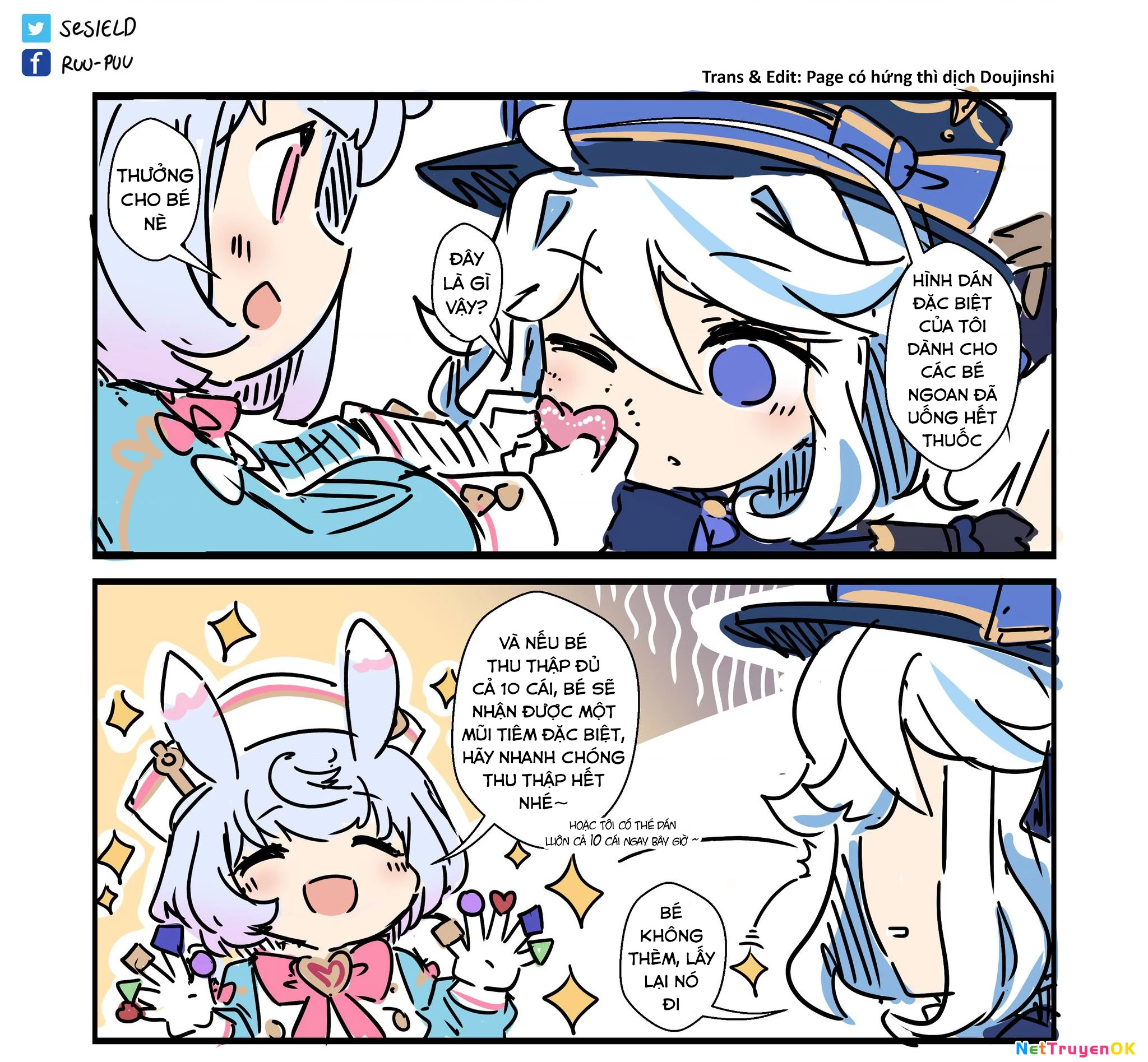 Tuyển tập truyện dịch của Page có hứng thì dịch Doujinshi Chapter 29 - Trang 3