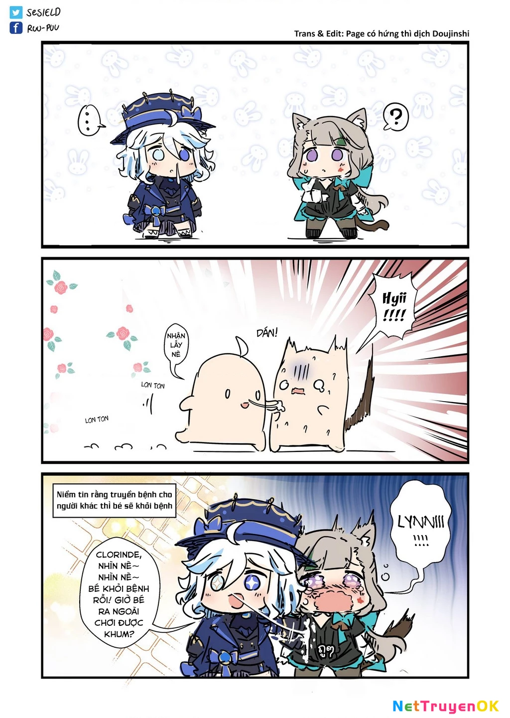 Tuyển tập truyện dịch của Page có hứng thì dịch Doujinshi Chapter 29 - Trang 3