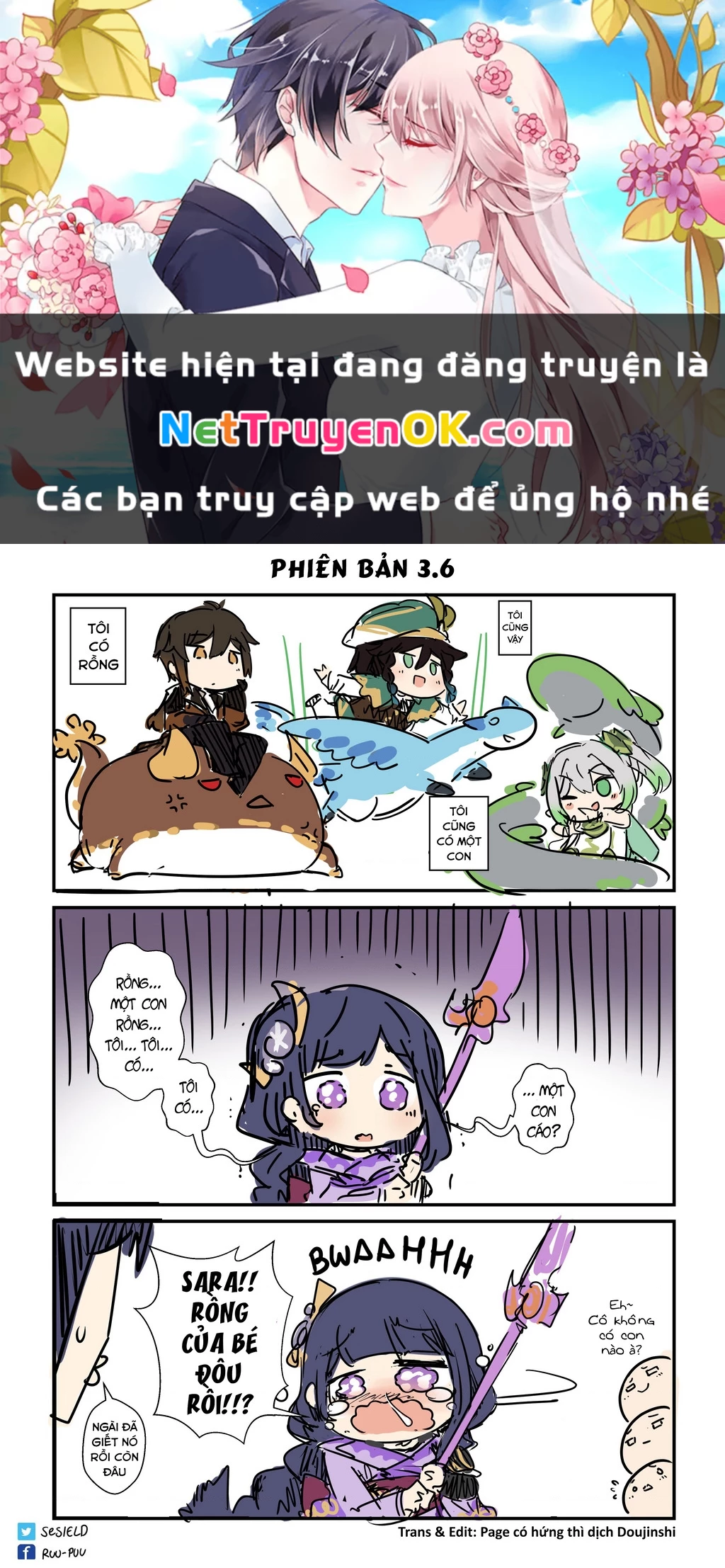Tuyển tập truyện dịch của Page có hứng thì dịch Doujinshi Chapter 157 - Trang 3